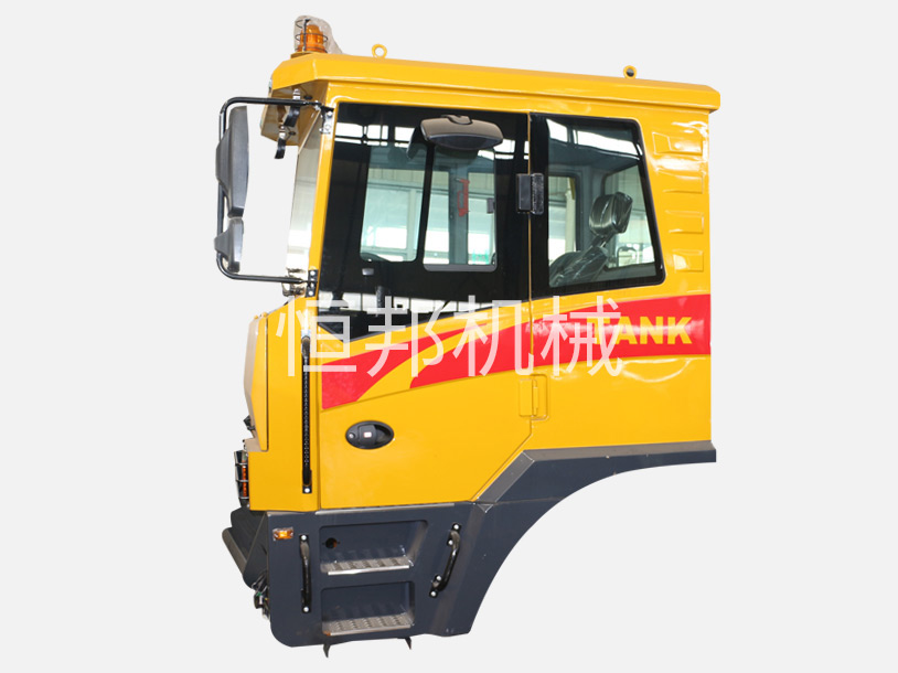 Narrow body cab of mining machine