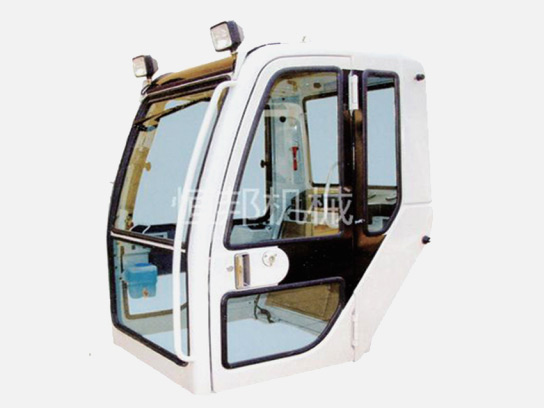 What are the design requirements for the cab of the engineering vehicle